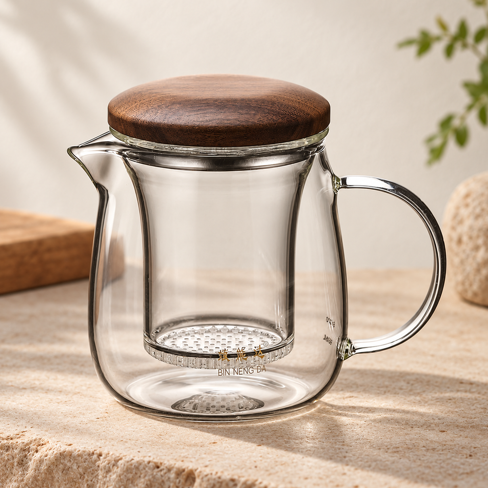 Glass Infuser Teapots & Cup Sets — image 1