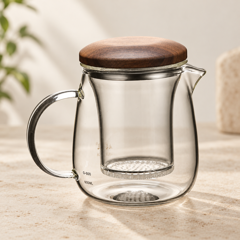 Glass Infuser Teapots & Cup Sets — image 2