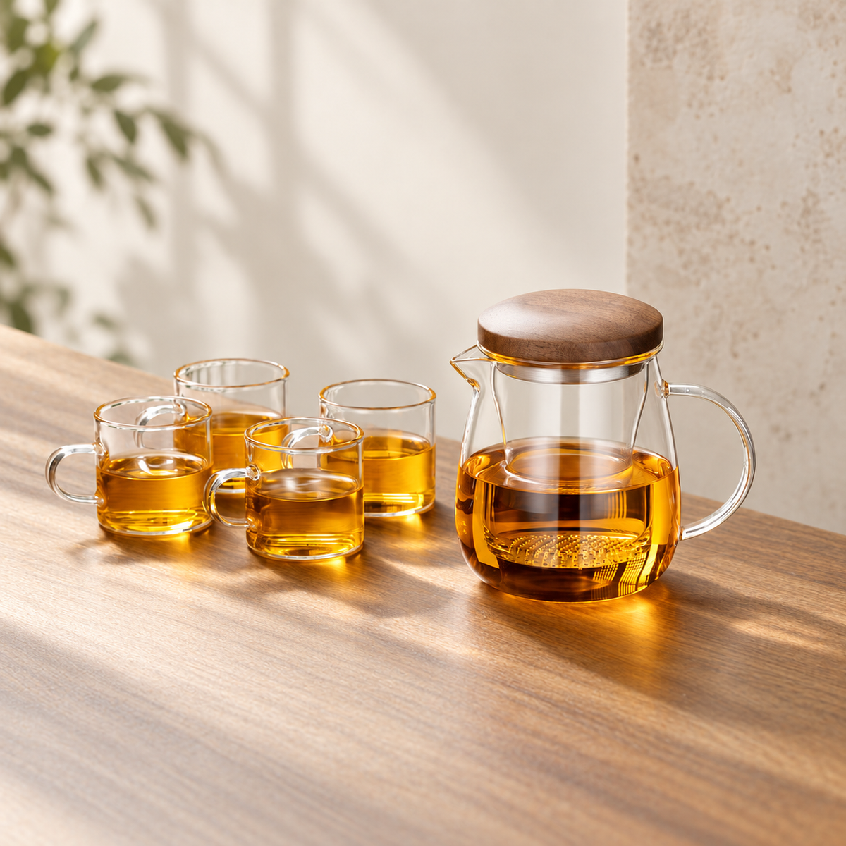 Mushroom / 320 ml + 4 cups / source-labelled capacity