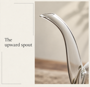 The upward spout