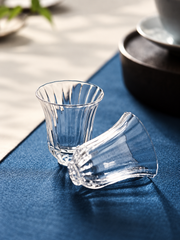 Hua Shen fluted cups / pair