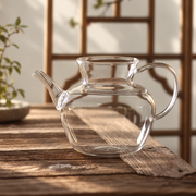 Hua Qing / clear handle / open pot