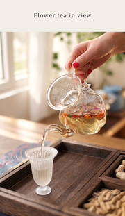 Flower tea in view