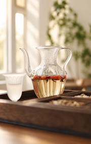 A window-side setting