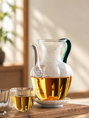 Lotus Glass Tea Ewer — image 2