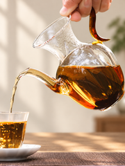 Lotus Glass Tea Ewer — image 4