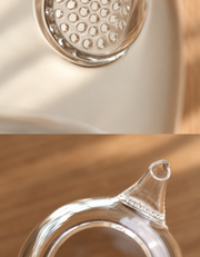 Built-in glass screen