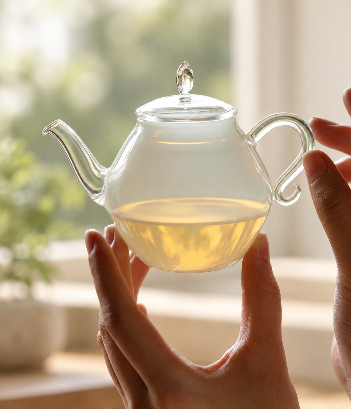 Tea in the light