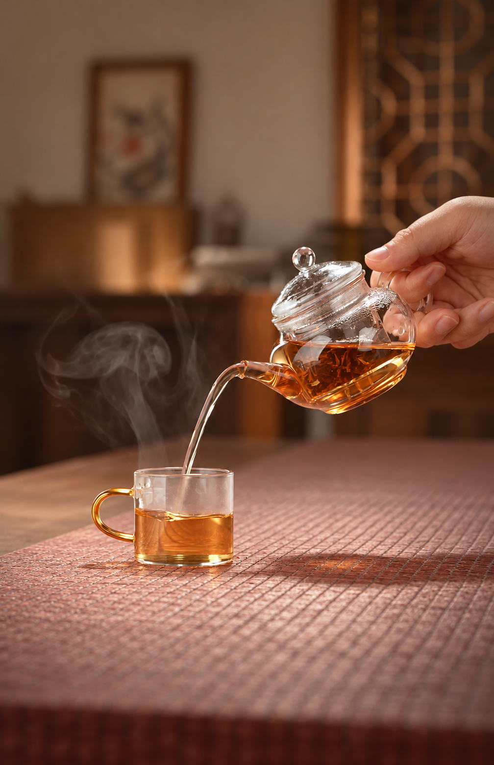 A slower pour