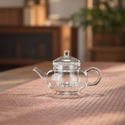 Clear / round infuser teapot