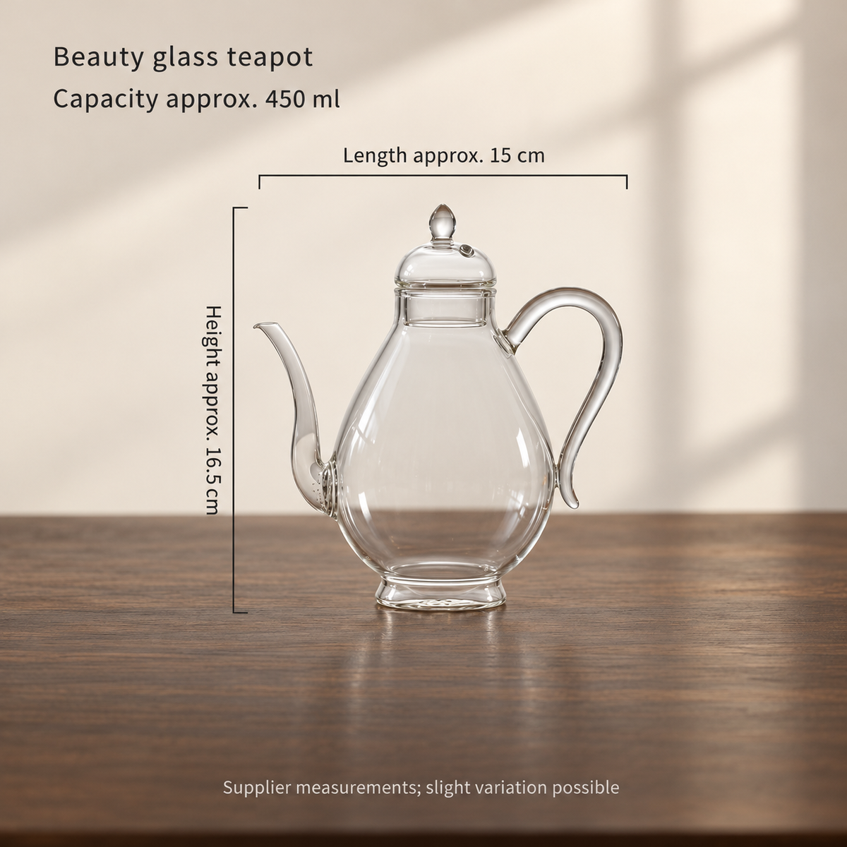 Beauty pot dimensions