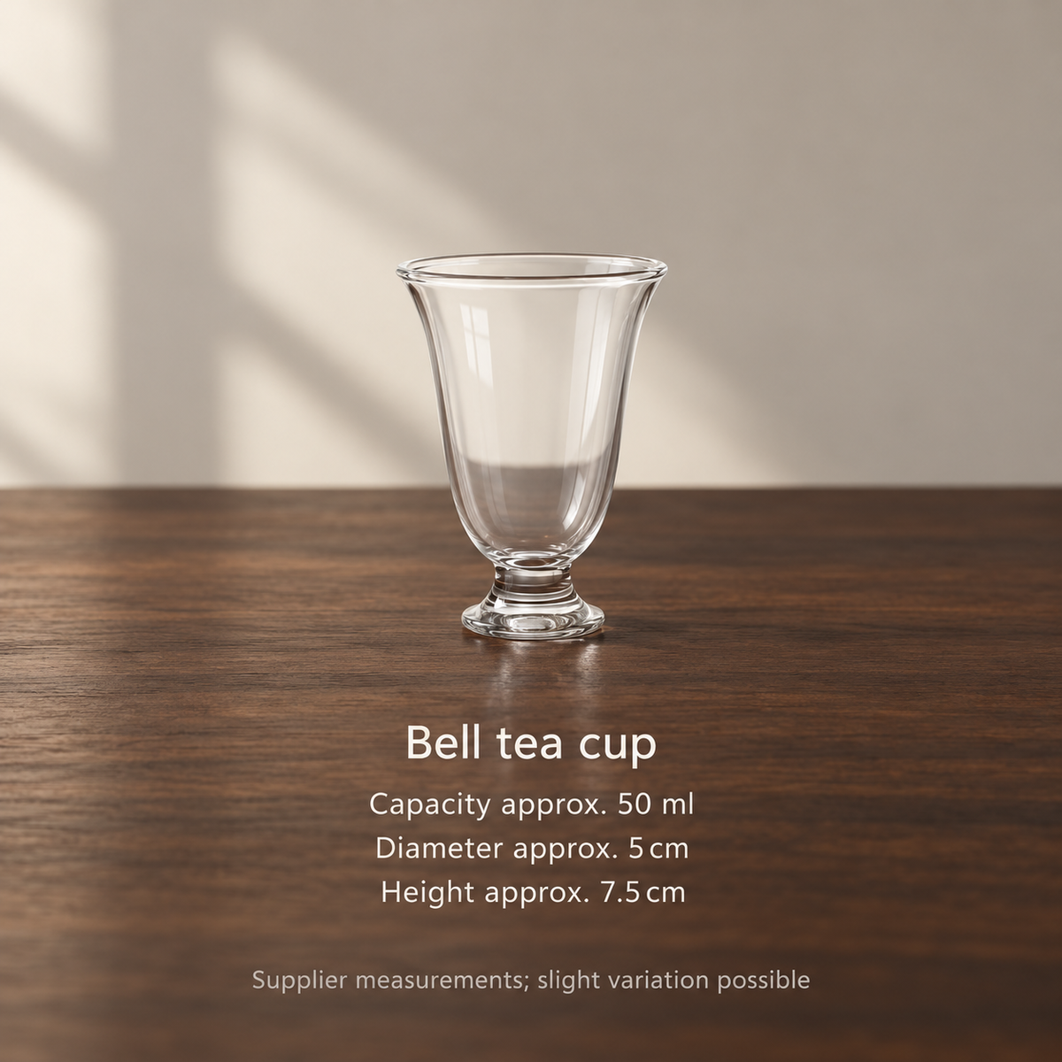 A small bell cup