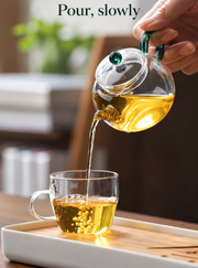Pour, slowly