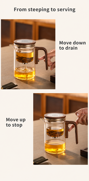 From steeping to serving