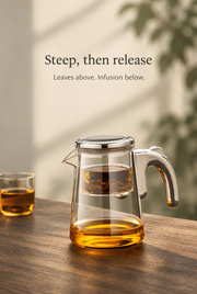 Steep, then release