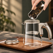 Glass Tea Brewer with Manual Release — image 4