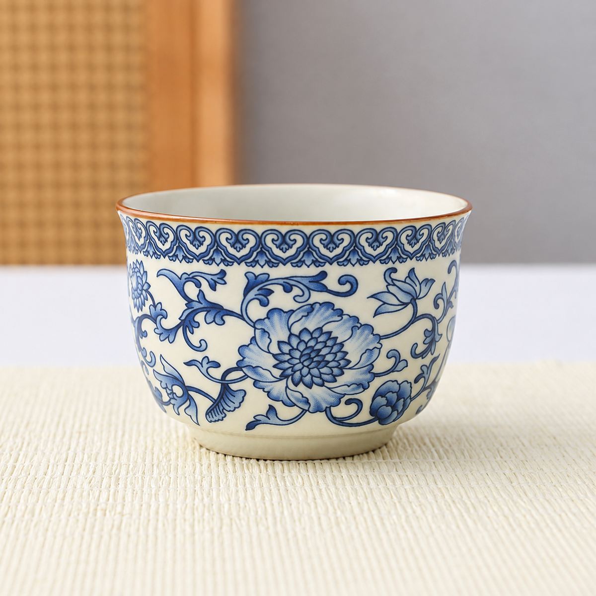Quiet Motif Ceramic Tea Cup — image 2