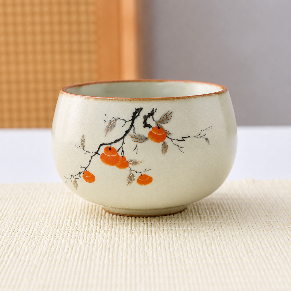 Quiet Motif Ceramic Tea Cup — image 6