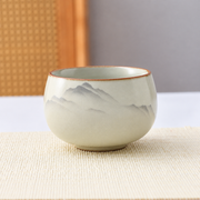 Quiet Motif Ceramic Tea Cup — image 8