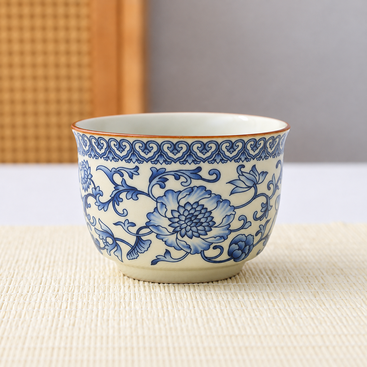 Blue Lotus Scroll