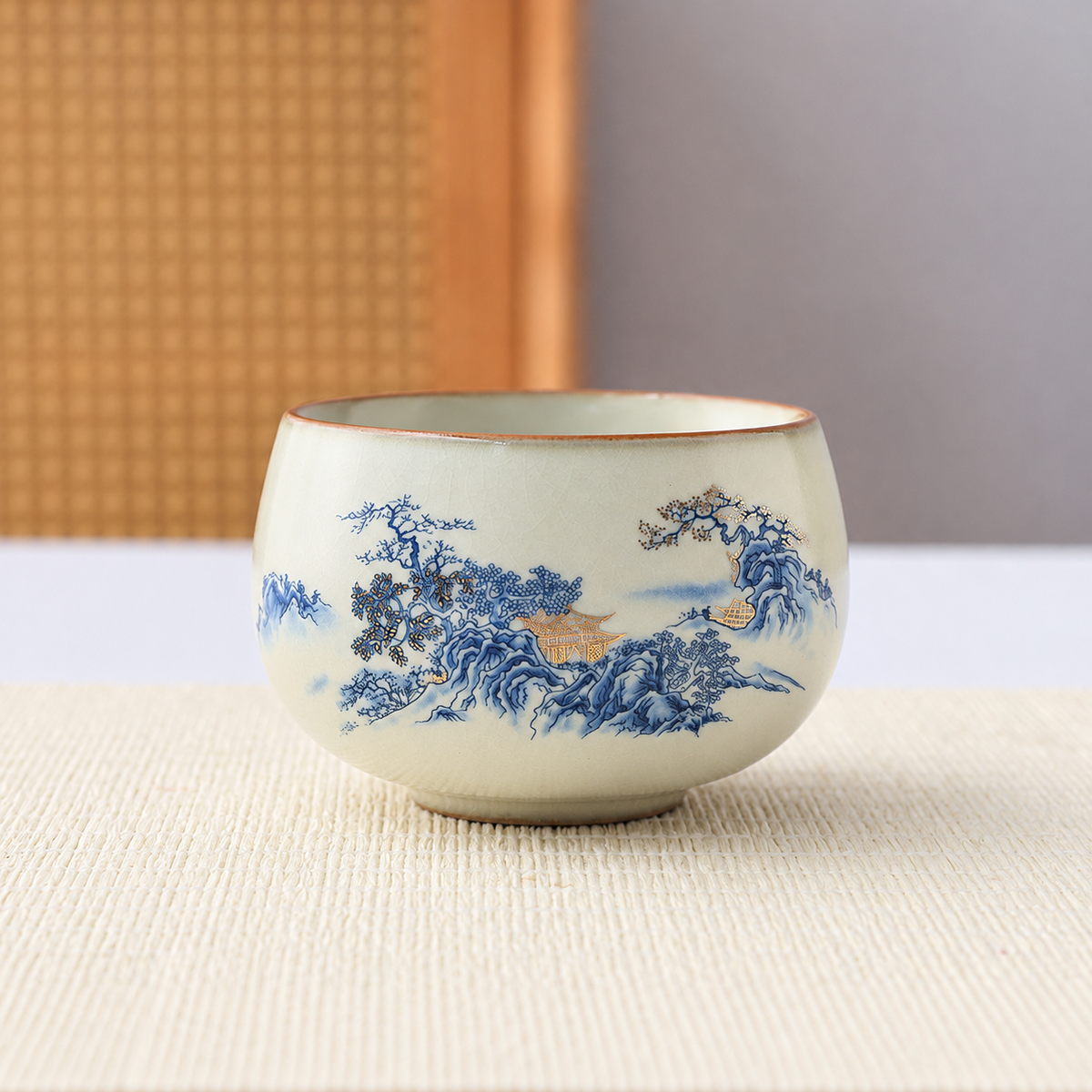 Blue Pavilion Landscape