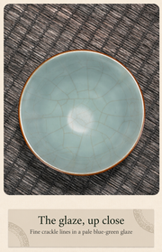 The glaze, up close