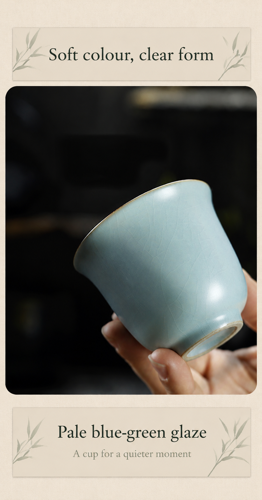 Soft colour, clear form