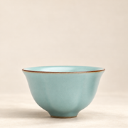 Sky-Blue Crackle-Glaze Tea Cup — image 7