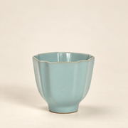 Sky-Blue Crackle-Glaze Tea Cup — image 13