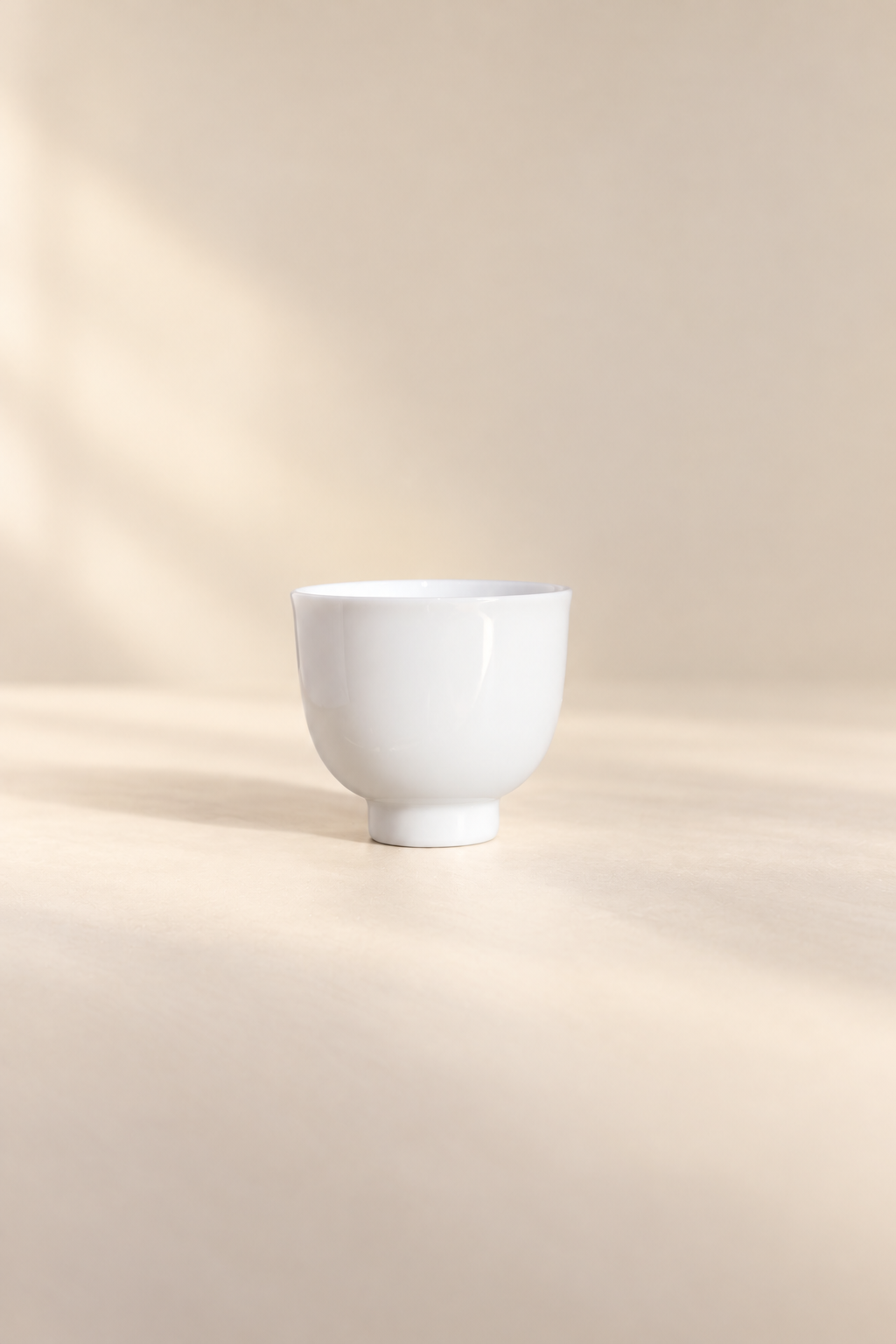 A quiet white form