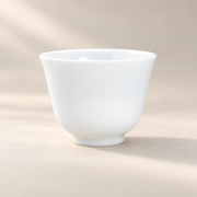 Quiet Form White Ceramic Tea Cup — image 6