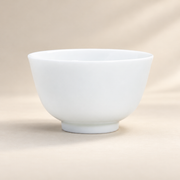 Quiet Form White Ceramic Tea Cup — image 9