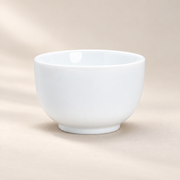 Quiet Form White Ceramic Tea Cup — image 10
