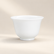 Quiet Form White Ceramic Tea Cup — image 13