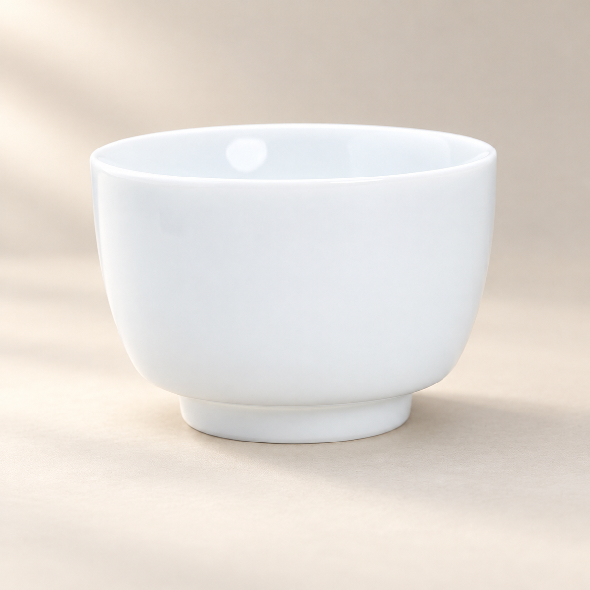 Quiet Form White Ceramic Tea Cup — image 16