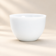 Quiet Form White Ceramic Tea Cup — image 17
