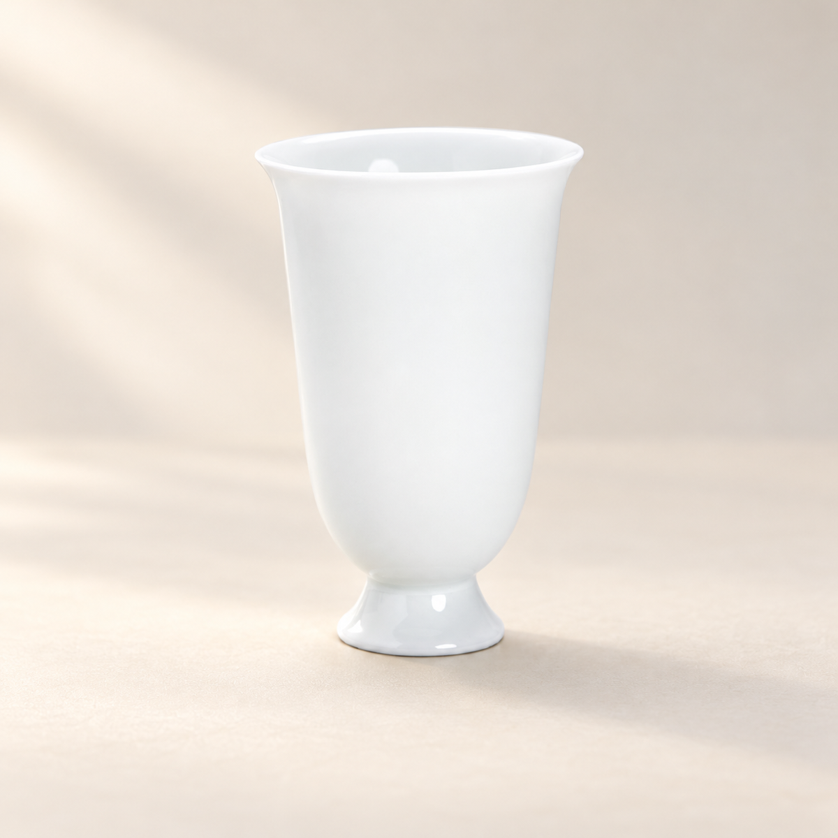 Quiet Form White Ceramic Tea Cup — image 20