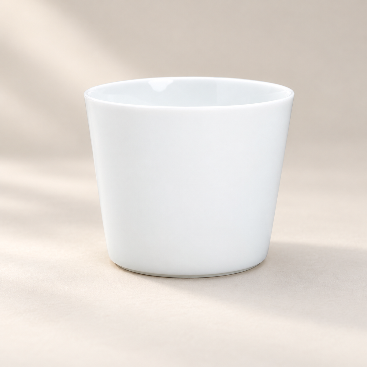 Quiet Form White Ceramic Tea Cup — image 26