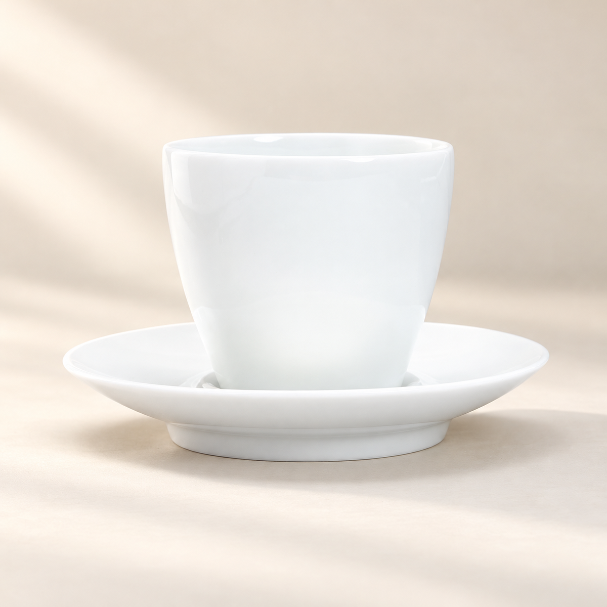 Quiet Form White Ceramic Tea Cup — image 29