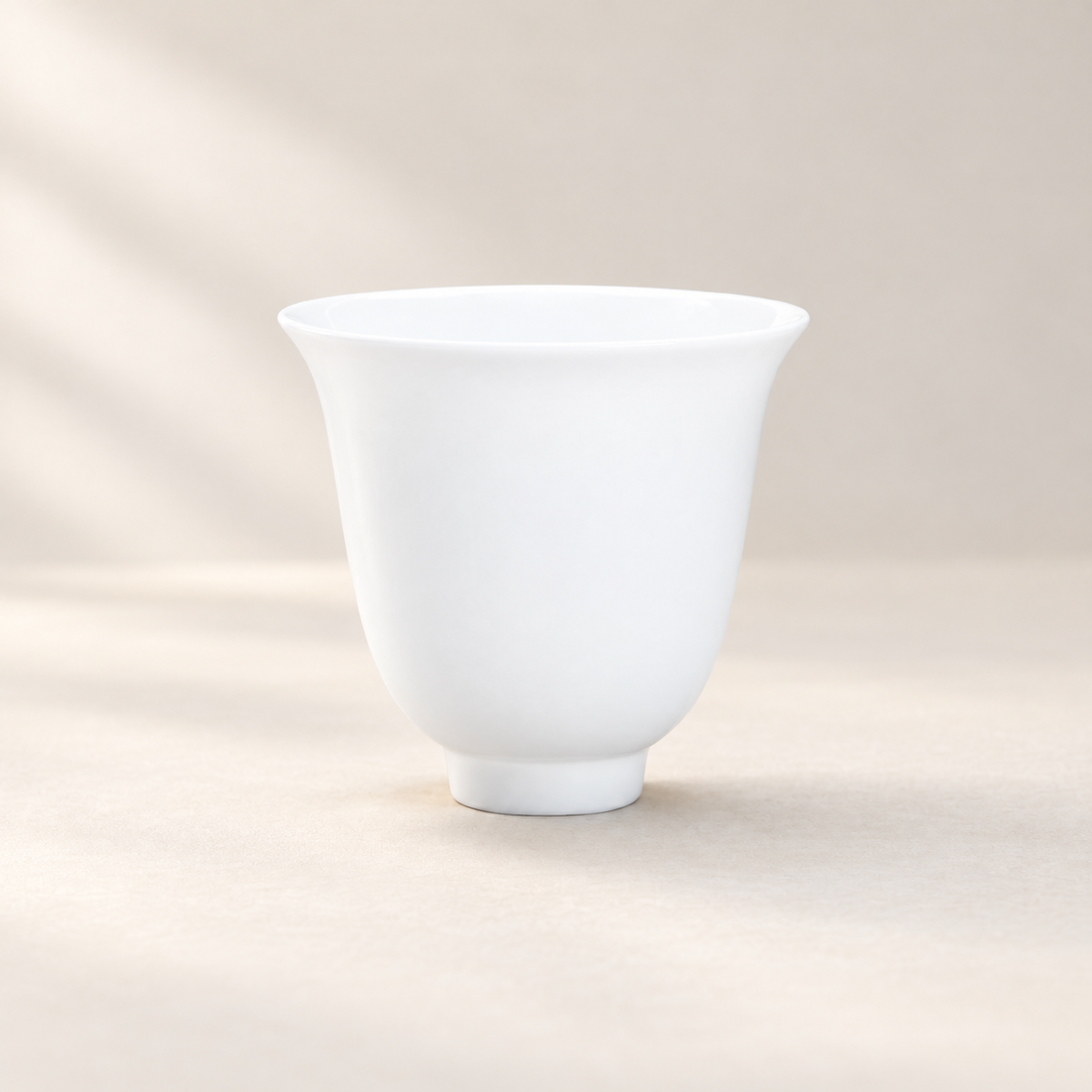 Quiet Form White Ceramic Tea Cup — image 32