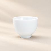 Quiet Form White Ceramic Tea Cup — image 33