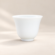 Quiet Form White Ceramic Tea Cup — image 35