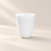 Quiet Form White Ceramic Tea Cup — image 36
