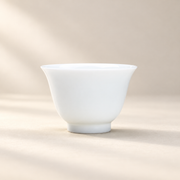 Quiet Form White Ceramic Tea Cup — image 42