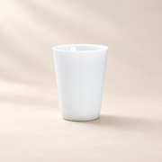 Quiet Form White Ceramic Tea Cup — image 45
