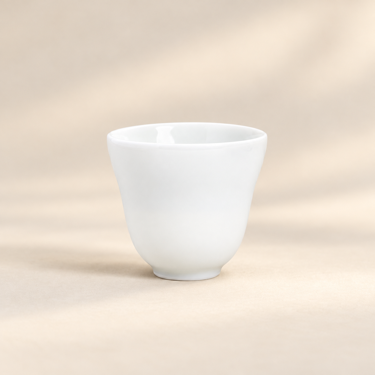 Quiet Form White Ceramic Tea Cup — image 46