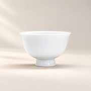 Quiet Form White Ceramic Tea Cup — image 48