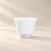 Quiet Form White Ceramic Tea Cup — image 49