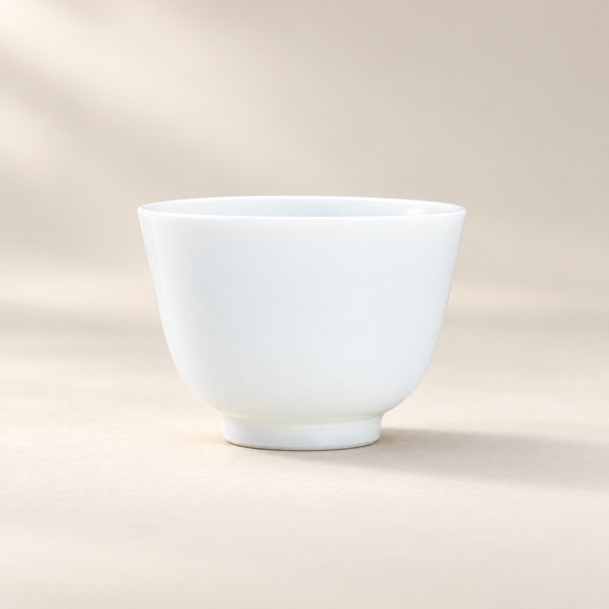 Quiet Form White Ceramic Tea Cup — image 52