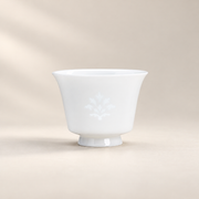 Quiet Form White Ceramic Tea Cup — image 53